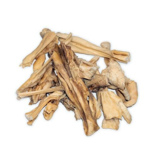 Wirths Profi Barf Hundefutter Lammkopfhaut - Hunde Kauartikel